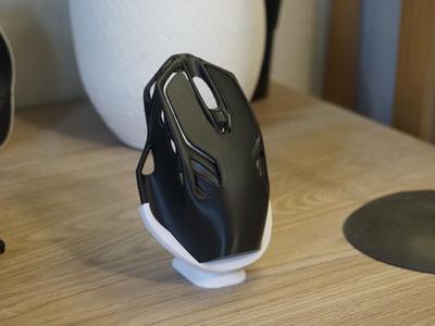 Bambulab mouse Holder|Makerworld Desk Mouse Stand