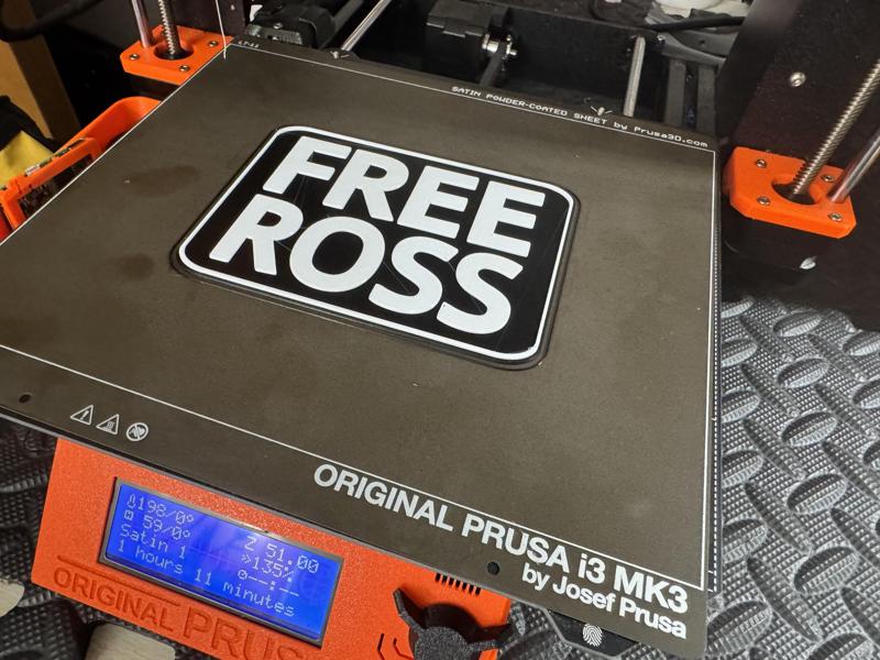 Free Ross Sign