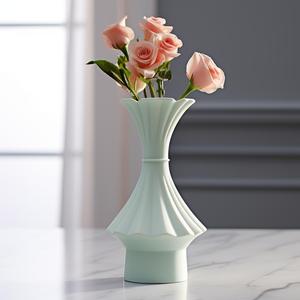 Annone Vase – Elegant Pastel Green Vase for Sophisticated Interiors