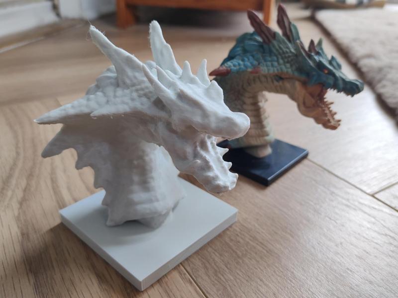 Lagiacrus Bust Monster Hunter Tri Replica