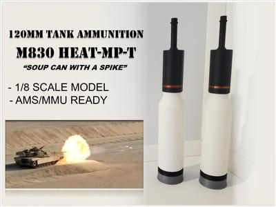 1/8 Scale M830 120mm HEAT Round