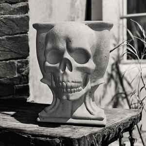 SKULL HEAD POT V2