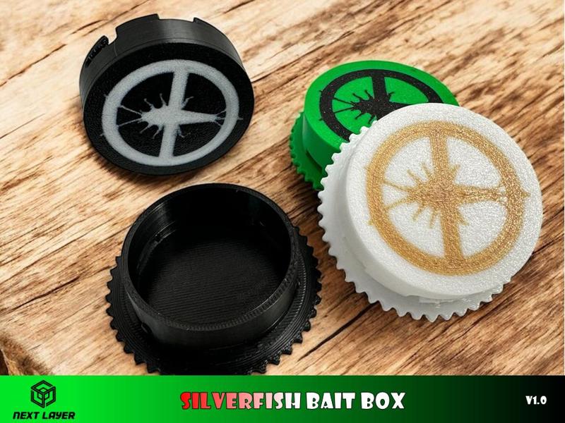 Silverfish bait box