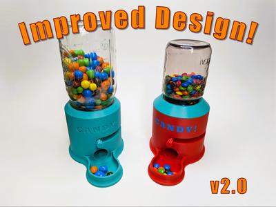 Mason Jar Candy Dispenser v2.0