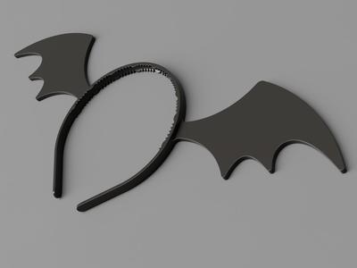 Bat headband, Vampirina style