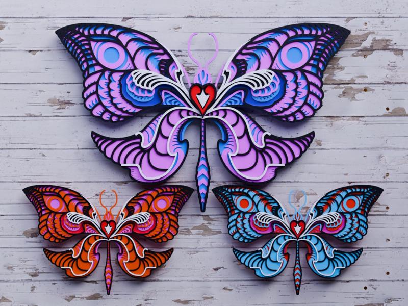 Customizable Butterfly