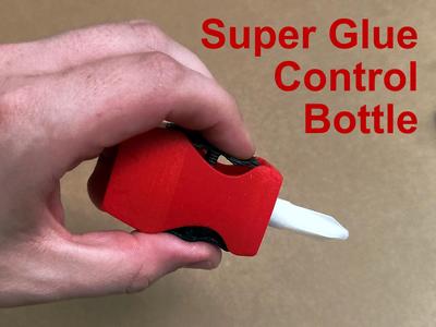 Super Glue Control Bottle - Precision Extrusion
