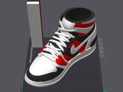 Nike Inspired Shoe Desk Organizer Sneaker Style 