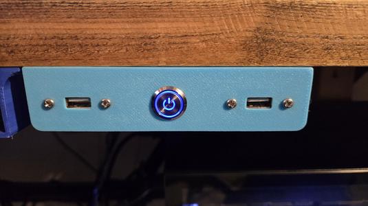 PC Front Panel Desk Extender/Bracket