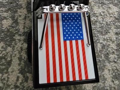 TRX4M Tonneau Cover - American Flag (Fits Rollbar)