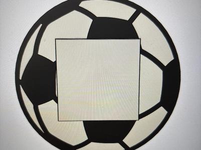 soccer ball note pad post it