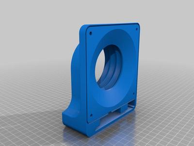 Facade Printerbox for air extraction