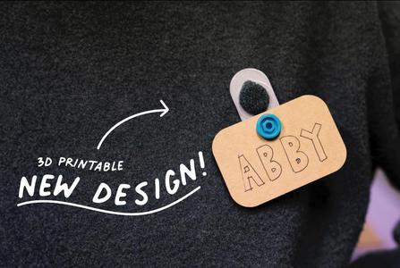 NAME-TAG for Makedo Cardboard