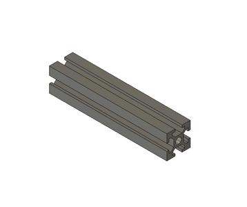 100 mm aluminium T-Slot section.stl