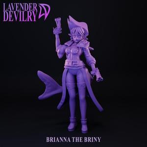 Brianna The Briny, Ferocious Shark Captain