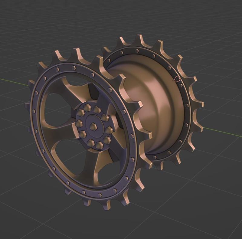 drive wheel for king tiger late 18 teeth