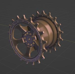 drive wheel for king tiger late 18 teeth