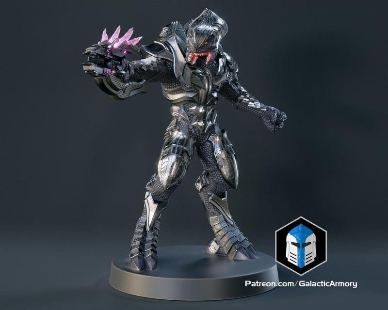1:48 Scale Halo Arbiter Miniatures - 3D Print Files