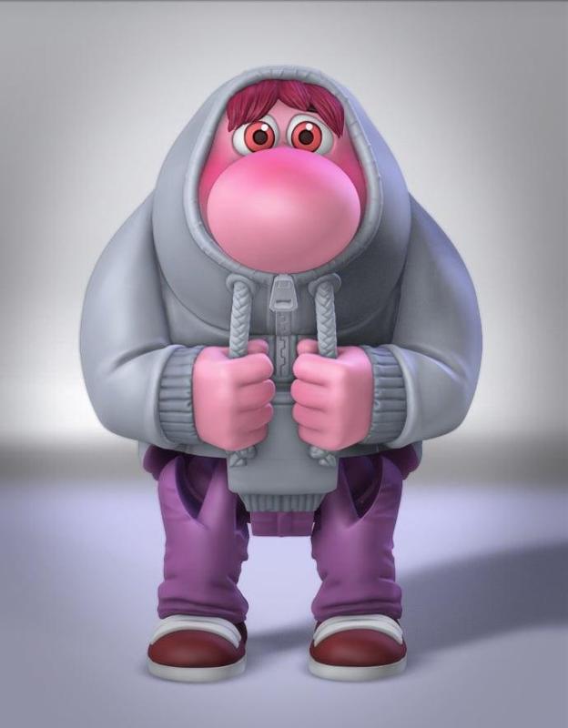 Inside Out Embarrassment Flexi Toy