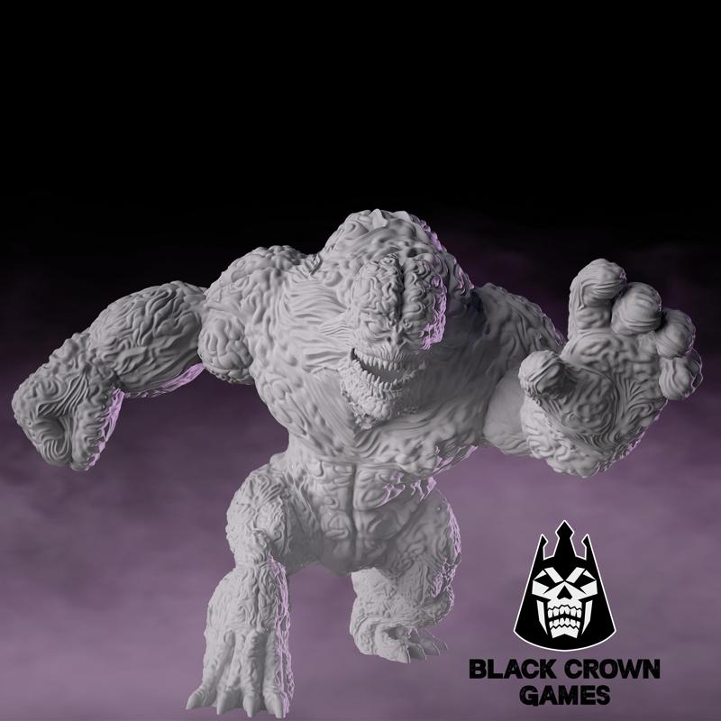 Brain Golem - charge pose (MOTM)