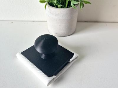 Build plate cleaner tool (paper towel)