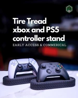 Tire Tread Game Controller Stand | Early Access & Commercial License