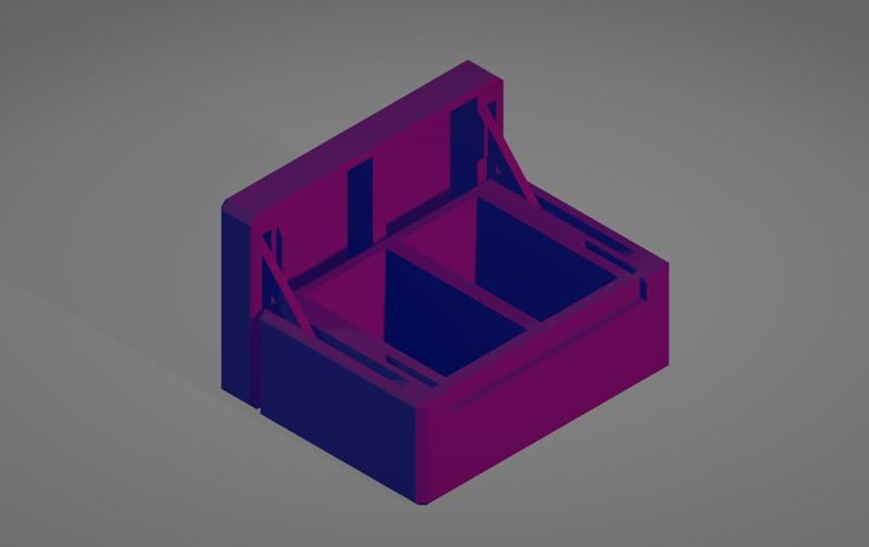 Print in place organizer