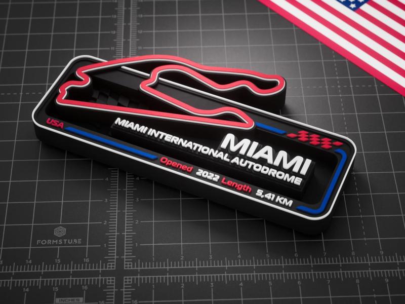 Race Track collectables / "MIAMI"