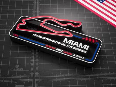 Race Track collectables / "MIAMI"