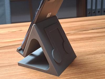 Phone stand music style