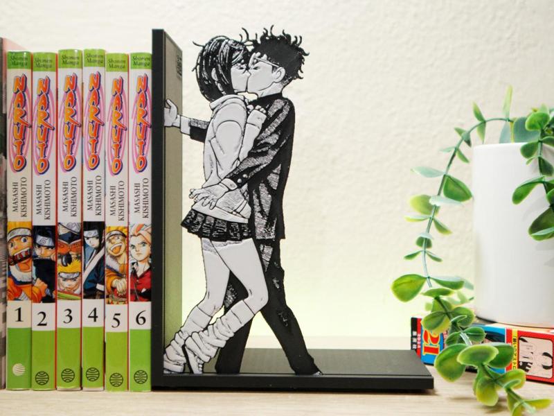 Bookend of Momo and Okarun kissing | DanDaDan