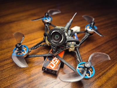 LIGHT small tiny whoop fpv drone frame prop guards