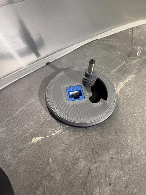 Airstream Desk Keystone Ethernet Jack