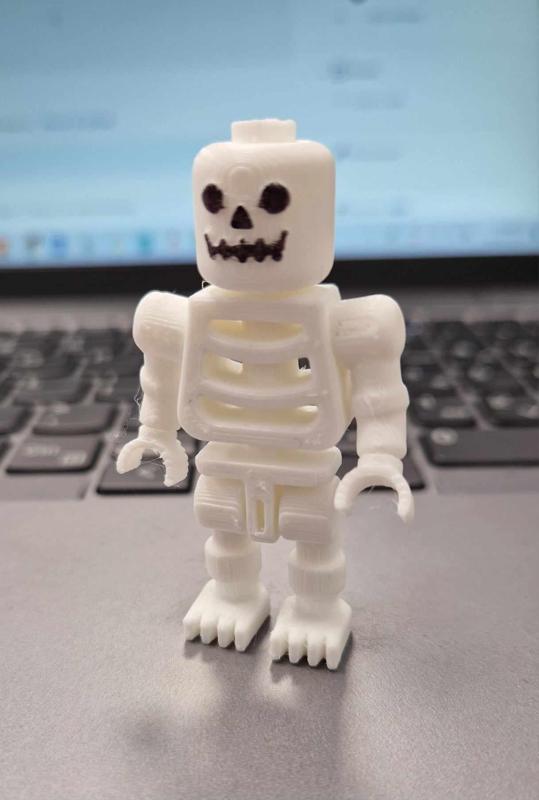 Lego Skeleton Figure - Print In Place