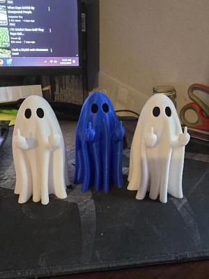 NSFW Ghost Fingers- Flat bottom