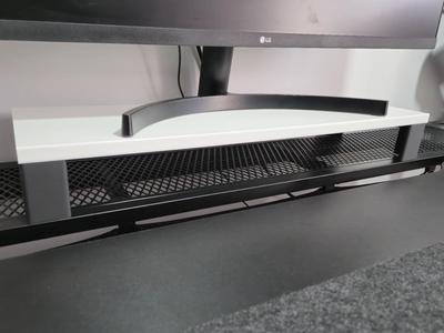 Monitor Riser Legs – Screw-On Stand for Desk Setup