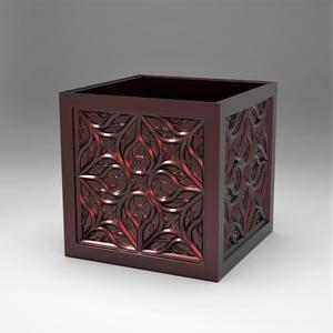 Gothic Pattern Planter -Square