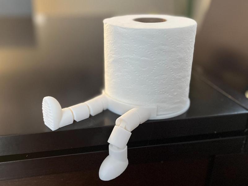Toilet Paper Roll Buddy
