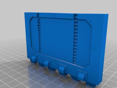 Remixed Zone Mortalis Double Door Doorway (28mm)