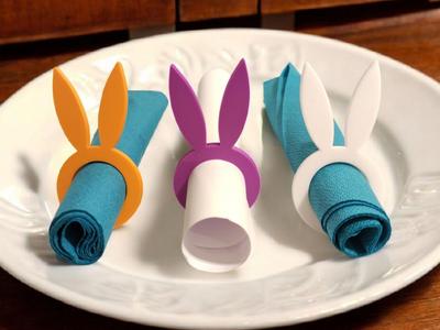 Easter napkin holder