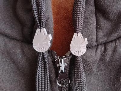 Millennium Falcon Drawstring Beads