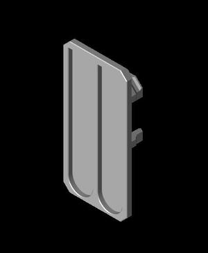 Quad Offset Snaps (DS Part A) - Large Command Strip Mount