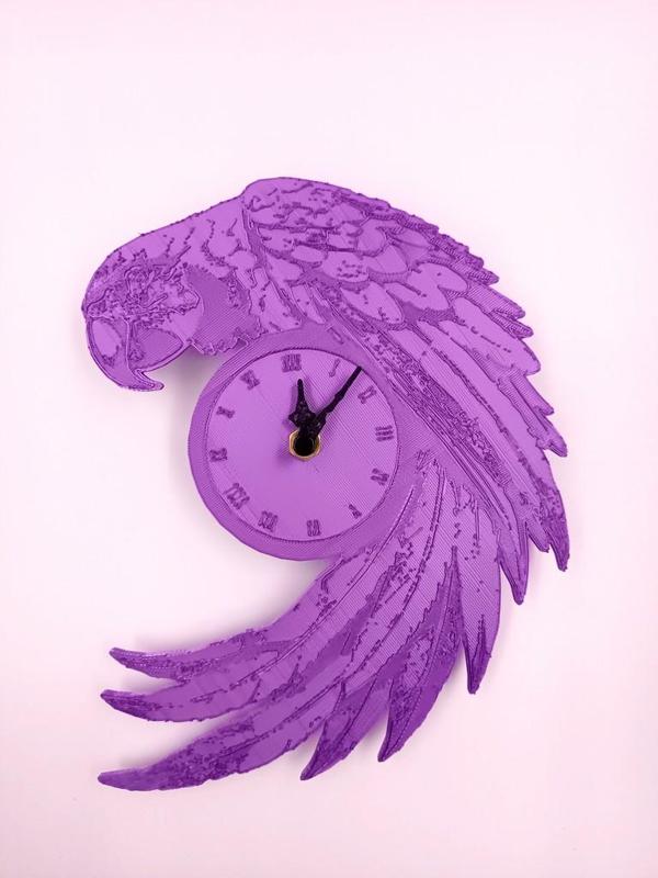 Parrot Wall Clock