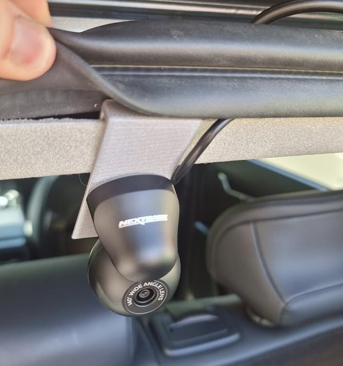 kia niro back dashcam clip