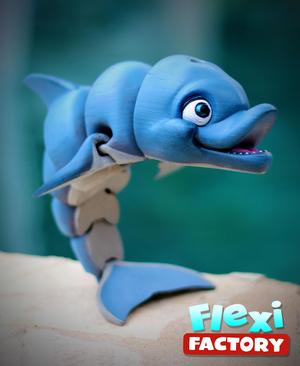 Flexi Factory Dolphin with 3MF Included!