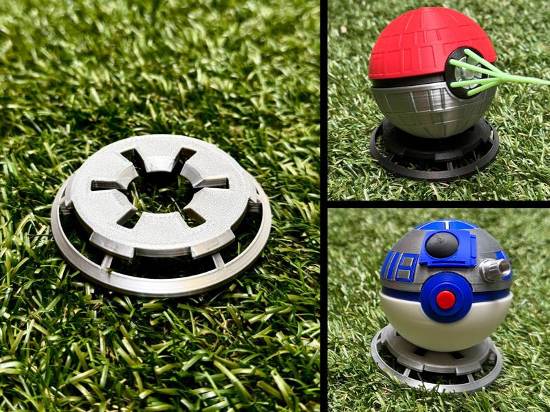 Galactic Empire Poke Ball Stand
