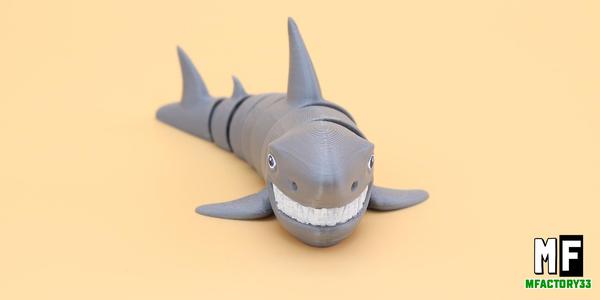 SHARK ARTICULATED PRINT-IN-PLACE