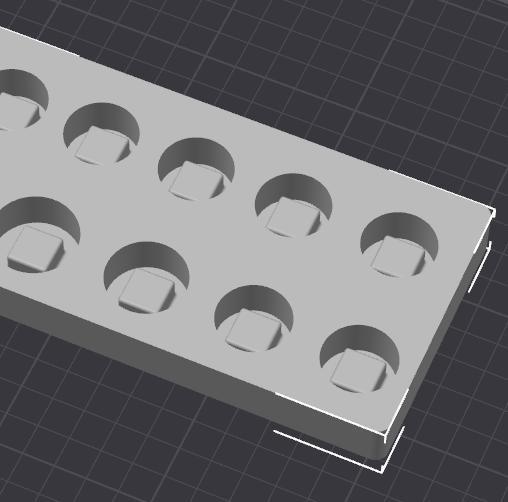 Gridfinity harbor freight 3/8 in drive socket set holder