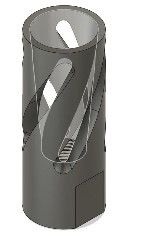 Airsoft flash hider