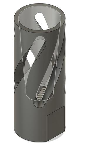 Airsoft flash hider